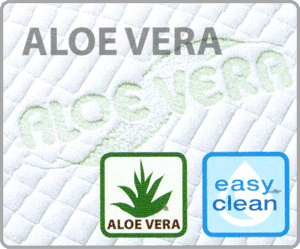 Oberbezug Aloe Vera Glatt