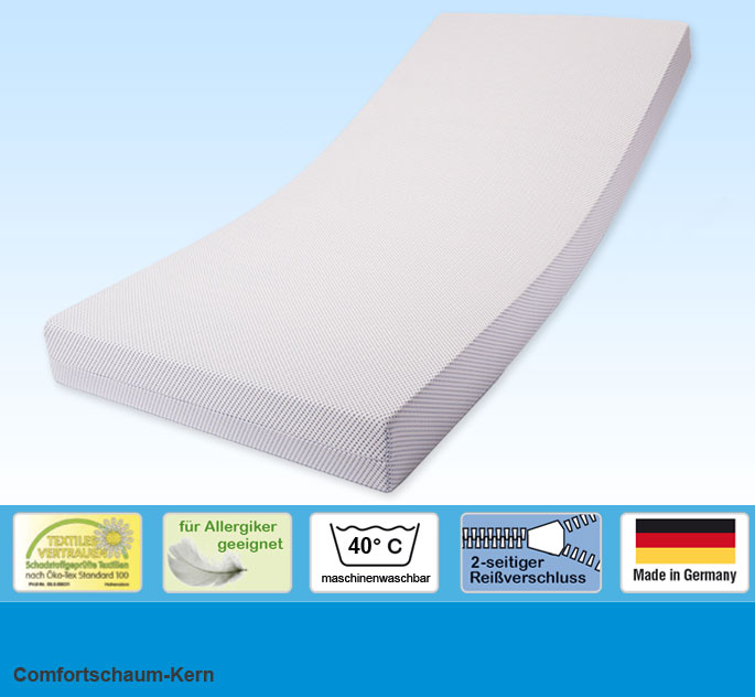 medisleep Comfortschaum-Kern-Matratze